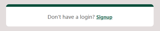 Sign-up button
